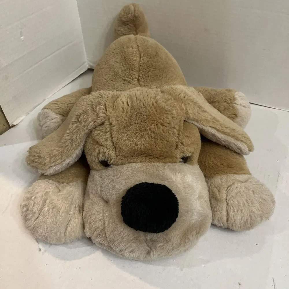 Vtg FAO Schwarz Plush Patrick The Pup Plush   Stuffed Animal Dog 22